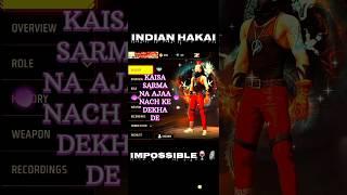 INDIAN HAKAI.                                         IMPOSSIBLE