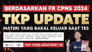 BOCORAN SOAL TKP CPNS 2024 PELAYANAN PUBLIK