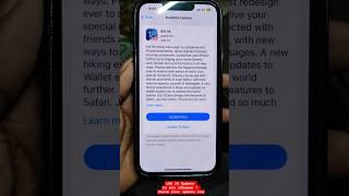 iOS 18 Update In all iPhones ? Check your iphone now #infotechhemu #reels #live #iphone #update