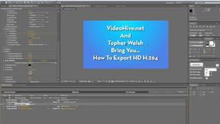 How to Export HD H.264 Video in AE