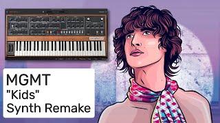 MGMT - Kids (Instrumental Synth Remake)