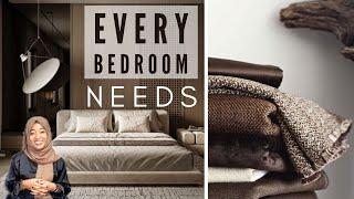 6 THINGS EVERY BEDROOM NEEDS | INTERIOR DESIGN