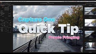 Capture One Quick Tip: Purple Fringing