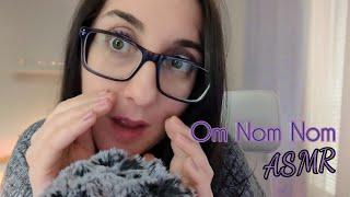 ASMR Repeating OM NOM NOM NOM (Om nom Mouth sounds ASMR)