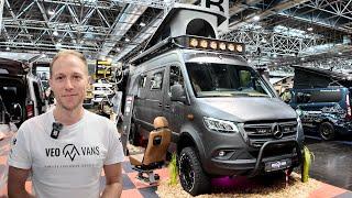 Junger Mann baut schöne Wohnmobile 2025  VEOVANS Sprinter 4x4 für kleine und mittlere Budgets