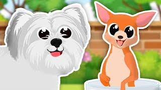 Learn All About Dogs! Dog Sounds and Breeds for Toddlers | Kids Learning Videos