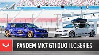 Rocket Bunny Mk7 GTI Widebody Duo | Vossen Forged LC Series Wheels | LC-106 & LC-109T