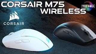 CORSAIR M75 WIRELESS  ....fast Perfekt! Für eine Ambidextrous Maus 