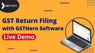 GSTHero Demo - Making your GST return filing simple...