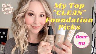 My Top "Clean" Foundation Picks for Women Over 40