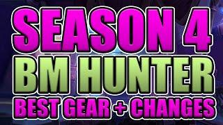 BM HUNTER | SEASON 4 | BEST GEAR + CHANGES | 2 MINUTE GUIDE | SHADOWLANDS