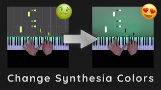 How to change Synthesia Colors (black/white keys) in Adobe After Effects - Tutorial by Gustav Astep