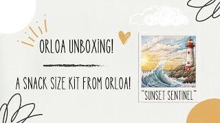 Diamond Painting Unboxing || "Senset Sentinel" from Orloa || The Pefect Size Kit to Travel With!