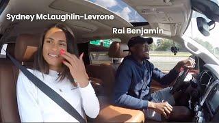 Sydney McLaughlin-Levrone and Rai Benjamin - Funny car ride