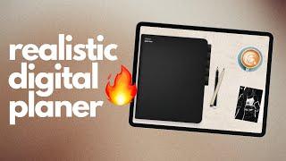 Create a Realistic Digital Planner for FREE