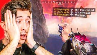 Apex NOOBS React to StayNaughty!! (CLUTCH MASTER)