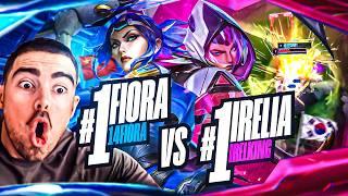 #1 IRELIA KOREA vs #1 FIORA CHINA *CRAZY MATCH-UP*