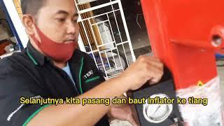 Cara Merakit/Pasang Tyre Changer FS-812 dari awal sampai jadi