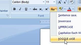 case in Microsoft Word #Sentence Case   #lowecase  #UPPERCASE  #Capitalize each Word  #tOOLEE cASE