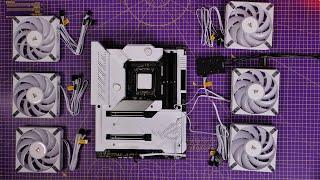 How to connect and setup Corsair AF120 RGB Elite fans (10 fans, Lighting Node and iCue setup tips)