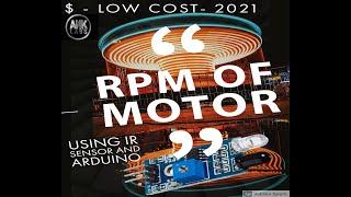 Find RPM of motor using Arduino and IR sensor