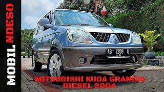 Mitsubishi kuda grandia diesel th 2004 | mpv irit bandel dan mudah perawatan