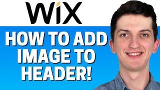 How To Add Image to header  In Wix