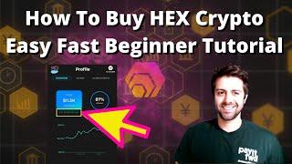  How To Buy HEX Crypto - Fast Easy Beginner Tutorial