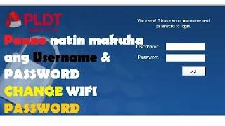 How To Change WIFI Password PLDT fiber/ Paano Palitan Ang Wifi Password PLDT HG6245D