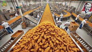 How KFC Crispy Tenders Are Made in a Factory | Crispy Tenders Factory Process