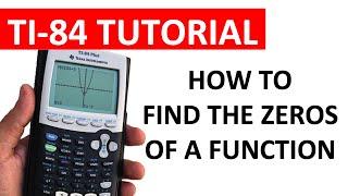 Finding the  Zeros of a Function using a TI-84 Series Calculator