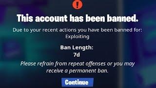 Fortnite BANNED me for putting Twitch in my name...