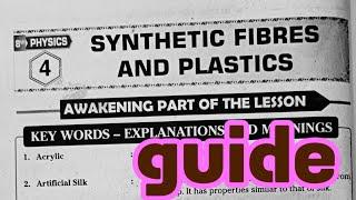 8th class Physical Science 4th chapter synthetic fibers & plastics question answers guide ncert cbse