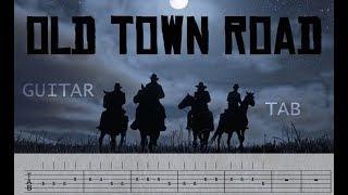 Old Town Road Guitar Tabs / Tutorial: Full song
