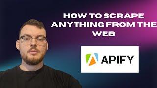 Scrape the web for leads and information with Apify