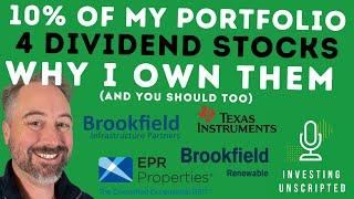 10% of My Portfolio is In These 4 Dividend Stocks