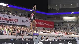 Jordan Chiles  - Balance Beam -  2024 Xfinity U.S. Championships -  Senior Women Session 2 Day 1