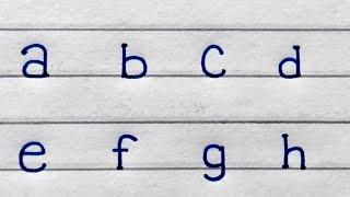 abcd small letter writing | english small letter writing | english alphabet writing small letters |