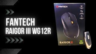 Fantech Raigor III WG12R | Best Rechargeable Wireless Mouse Under 1k