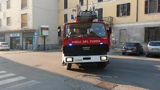 [RARE] Partenza AS Vigili del Fuoco Mortara/ Fire Dept. responding code 3