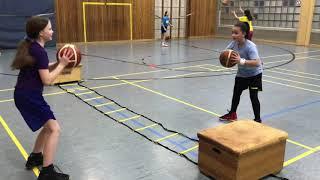 Super efficient Basketball Drills for Young Kids -  (Fundamental Workouts)