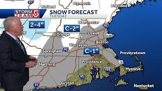 Video: Snow Tuesday morning could mean a 'White Christmas'