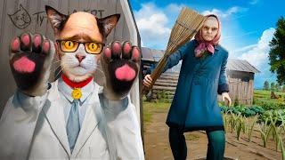 СБЕЖАЛ ОТ ЗЛОЙ БАБКИ ЗА КОТА! Перенес I AM CAT VR в Garry's mod