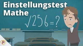 Einstellungstest Mathe | Worauf muss man sich einstellen? Aufgabentypen | Einfach erklärt von Plakos