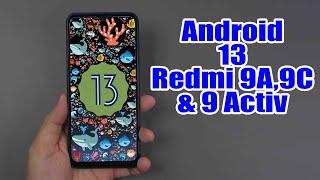 Install Android 13 on Redmi 9A,9C & 9 Activ (LineageOS 20) - How to Guide!