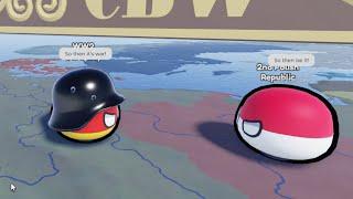 Roblox Countryball World: The Invasion of Poland 1939