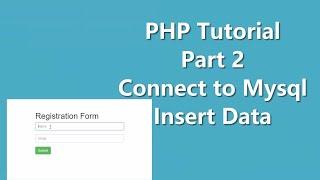 PHP Tutorial 2 || Connect to MySql & Insert Data to Database (Bangla/Bengali)