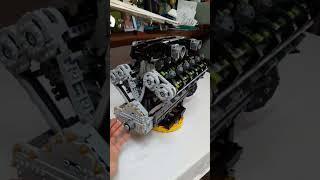 Lamborghini Aventador V12 Motor MOC Engine 3679PCS #Enginediyshop #moc #lego #lamborghini #v12 #fyp