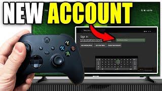 How to Create New Microsoft Account on Xbox Series X/S/One