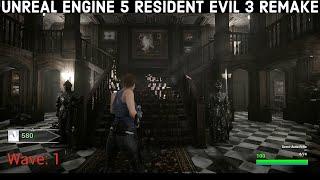 Unreal Engine 5 Resident Evil 3 Remake Concept Gameplay